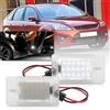 NSLUMO LED di cortesia vano piedi bagagli luce del bagagliaio per Fo/rd Focus MKI II Fiesta MK1 MK2 MK3 MK4 MK5 Mondeo C-Max Puma transito Galaxy Escort 2PC Boot vano lampada