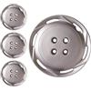 W-Parts SERIE 4 BORCHIE - 4 COPRICERCHI COPPE RUOTA 14 PER FIAT PUNTO TIPO C