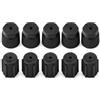 Zohisin Set 10 Pezzi Tappi Universali per Ricarica Aria Condizionata Auto Copertura Porte A/C Accessorio di Riparazione e Manutenzione per Sistemi AC Veicoli