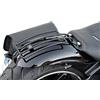BUFFALO BAG Portapacchi, Nero, Compatibile con Harley Davidson Softail Deluxe (2007-2017) HD