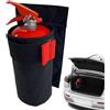 Kanoauo Porta Estintore per Auto - Borsa con Cinghie Elastiche Oxford | Dispositivo Di Montaggio Per Estintori | per Interno Bagagliaio Auto SUV e Veicoli Sicurezza Autoveicolo