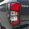 JHCHAN Copri fanale posteriore per Mitsubishi L200 Triton 2019-2024, L200 Triton GLS Strada KJ KK KL Pannello posteriore ABS