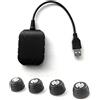KUNFINE USB Android TPMS Sistema di Monitoraggio Pressione Pneumatici Display Sistema di Allarme 5 V Android Navigazione Autoradio Con 4 Sensori