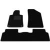 Generico Tappetini compatibili con Peugeot 508 2010-2019 - posteriori uniti no decoro, kit tappetini auto personalizzati, set tappeti in moquette, tappeto auto