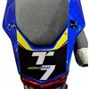 labelbike - Adesivo 3D Moto Coda Protezione e Decorazione in Resina compatibile con Yamaha Tenere 700 World Raid 2022-2024