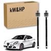 kW&HP COPPIA GIUNTI ASSIALE TIRANTI STERZO ANTERIORI DX/SX COMPATIBILE CON ALFA GIULIETTA (940) DAL 2010 IN POI