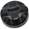 uvcany MINI F55 F56 F57 Tappi serbatoio carburante, adesivo di copertura del tappo del gas per MINI S JCW F55 Hardtop F56 Hatchback F57 Covertible(Union Jack nero)