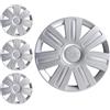 W-Parts SERIE 4 BORCHIE - 4 COPRICERCHI COPPE RUOTA 14 PER FORD FIESTA 02->