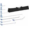 MSW Motor Technics MSW Kit Leve Levabolli Auto Professionale Tirabolli Carrozzeria Ammaccature MSW-DENTPULLER.SET13 (Set da 8 Pezzi, Acciaio Inox)