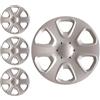W-Parts SERIE 4 BORCHIE - 4 COPRICERCHI COPPE RUOTA 14 PER FORD KA