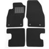 ASC Tappetini Auto Compatibili con Opel Adam 2013-2019, Moquette con Bordo Antiscivolo, Battitacco in Gomma