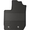 Wielganizator Tappetini in gomma su misura, compatibili con Dacia Duster II 2WD 2018- - Tappetino in gomma - Accessori Auto - Tappetini Auto - Zerbino Auto - 1 - Nero