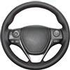 MEWANT Coprivolante Su Misura da Cucire per Toyota RAV4 | Toyota RAV4 2013-19/Corolla 2014-19/Corolla iM (US) 2017-18/Auris 2013-16/Accessori/volanti/Toyota RAV4/Corolla/Auris