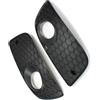 Gnshdg Griglia Anteriore Per Vw Per Golf 5 MK5 Per GTI Griglia Paraurti Copertura Fendinebbia Presa D'aria 2 Pezzi Griglia Sinistra E Destra Griglia Centrale