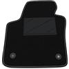 Somer Car Tappetino Auto SOLO LATO GUIDA 1pz compatibile con Seat Leon 1P 2005-2012 | 1 tappeto su misura in moquette