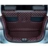 Himwqfuh Tappeti Bagagliaio Per Leapmotor T03 2023 2024 2025 Tappetino Impermeabile Per Bagagliaio Personalizzato Antiscivolo Accessorio Per Bagagliaio Posteriore Vasca Baule(Black and red set)