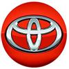 Toyota Originale Aygo | Piccolo coprimozzo centrale coprimozzo | Orange Twist | 07/2014 | Parte OEM PZ406986702H