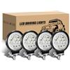RIGIDON 4 Pcs Faro da lavoro led, 4 Pollici 10cm 36W Fari Led 12V 24V, Bianco Ambra Spot Luci di Lavoro a Led per Auto Fuoristrada Trattore Moto Camion SUV ATV 4x4 lampada, Faretti Fendinebbia