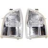 Qiilu Frecce per specchietto retrovisore compatibili con C- 2008, set da 2 pezzi, luci direzionali LED, sostituzione diretta OEM