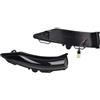 Dnhqknoaf Indicatore Direzione Specchietto 2 Pezzi Per Ford Fiesta ST Line MK8 PUMA LED Indicatori Direzione Laterali Dinamici Specchietto Retrovisore Indicatori Direzione Sequenziali Freccia Retrovisore(Dynami