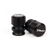 ODRNSMBUI 2PCS Tappo Della Valvola Gomma Del Motociclo In Alluminio Antipolvere Per Yamaha TMAX 560 Tech Max TMAX560 530 SX DX 2017-2025