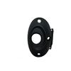 one by Camamoto cod. 77017820 fondello scarico marmitta nero non verniciato compatibile con sh 300 anno dal 2007 al 2013