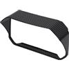 Segrehy Cappello per strumenti moto Visiera parasole Stile in fibra di carbonio Cappello per strumenti Visiera parasole Protezione per R1300GS R1200GS dal 2023 al 2024