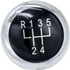 TROIOIUM Pomello del Cambio a 5/6 velocità, con Stemma, Copri-Coperchio, for B6 2005-2011, B7 2010-2014, CC 2009-2012(5speed)