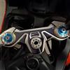 labelbike Adesivo 3D Moto Piastra Forcella Compatibile con Ducati