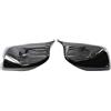 Pfdwmdoi Calotta Specchietto Retrovisore Per BMW Per Serie 5 Per E60 Per E61 Per E63 Per E64 2004-08 Per 520i Per 525i Per 528i Per 528xi Per 530i Copertura Specchietto Retrovisore Copri Specchietto Retrovisor