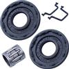 Gubeter Guarnizione Guarnizione Guarnizione Cuscinetto Kit, Per Husqvarna 445, 445E, 445 Ii, 450, 450E, 450 Ii, 450 Motosega Rancher, 544108701, 544109201