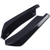 ZHANGZHENGYAO Gonna Laterale Per Auto Universale Per Auto Anteriore Spoiler Diffusore Splitter Protezione Antigraffio Alette Estensione Gonna Laterale Minigonna Laterale Auto(Nero)