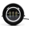 Borrozzino Moto Fanale Faro Anteriore Iron LED 6000K Tondo Compatibile con Vespa PK 50 125 S XL EVOK 246410105 3 Lenti