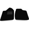 Generico Tappetini compatibili con Aixam City S dal 2006 no decoro, kit tappetini auto personalizzati, set tappeti in moquette, tappeto auto