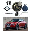 D'ANGELO 1988 Kit Ruotino di Scorta 17 compatibile con Nissan Juke (2020>) con Cric, Chiave, Vite, Guanti e Sacca 135/80R17