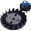 Holdes Generatore di motori - Volano inerziale per motori ad aria - Motore generatore di volani, tosaerba a motore, generatore di corrente elettrica, alluminio