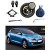 D'ANGELO 1988 Kit Ruotino di Scorta 16 compatibile con Renault Megane III con Cric, Chiave, Guanti e Sacca
