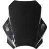 PaCsci Parabrezza Moto Per DUCATI Per Scrambler 400 800 Per Icon Per Classic Per XDiavel S Per XDIAVEL Accessori Per Moto Manubrio 22 26 28MM Parabrezza Universale Cupolino Touring(Nero)