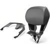 Bolirui Cuscino Per Schienale Del Contropunta Del Sedile Passeggero Posteriore Per Moto Per Yamaha X-max 300 XMAX 2018 2019 2020 2021 2022 (Linea nera tipo A)