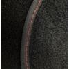 Generic Tappetini in Moquette compatibili con Alfa Romeo 147 Cucitura Rossa