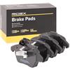 RIDEX 402B0009 Set d'assale Kit pastiglie freni elettrico Anteriore con lamierino anticigolío con clip pistone Compatibilità con VW Polo Hatchback 6R1, 6C1