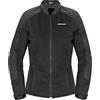 SPIDI Giacca in Rete Super Net Lady, Nero, L