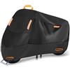 WQIUTT Teli per moto per Piaggio MP3 530 Exclusive 530 2023 2024 2025,Fatto su Misura Telo Coprimoto Moto Copertura Antipolvere Copertura Teli Coprimoto Telo Coprimoto Protezione