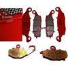 Brembo PASTIGLIE FRENO ANTERIORE + POSTERIORE SINTERIZZATE (KAWASAKI ER6N 650 2006-2015)