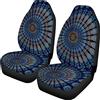 SEANATIVE 2 Pezzi Set Completo Auto Sedile Anteriore Copre Boho Mandala Design SUV Sedan Camion Universale Car Seat Accessori Copertura