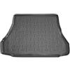 Apline Compatibile con Alfa Romeo 156 (T932) Berlina 1998-2005 Flessibile Vasca Baule Piano di Carico Tappetino Bagagliaio Nero