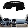 GuanLL Auto Cruscotto Copertura per Peugeot 207 2006 2007 2008 2009+, Antiscivolo, protezione solare, Decorazione coperta Accessori resistente Dash Zerbino