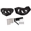 Sinkees Protezione Carter Motore Moto Protezione Anticaduta Set di Protezioni Motore in Nylon per CBR500R 2013-2018 per CB500F/X 2013-2018 (Nero)