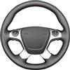 MEWANT Coprivolante cucito per Ford Transit (Cargo) 2015-2019 / Transit (Chassis Cab) 2015-2019 / Transit (Connect) 2014-2021 / Transit (Cutaway) / Transit (passeggero) / Transit (Wagon)