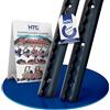 NTG Blackline - Set di guide aeree in alluminio, forate e anodizzate nere, forma semicircolare, 1 metro, guida aerea semicircolare per il fissaggio del carico per camion e camper | barra di ancoraggio